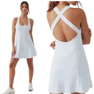Outdoor Voices Ice melt cross back athletic dress
